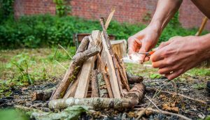 Bush Craft at Fort Purbrook, Portsmouth