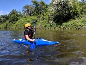 canoeing activity