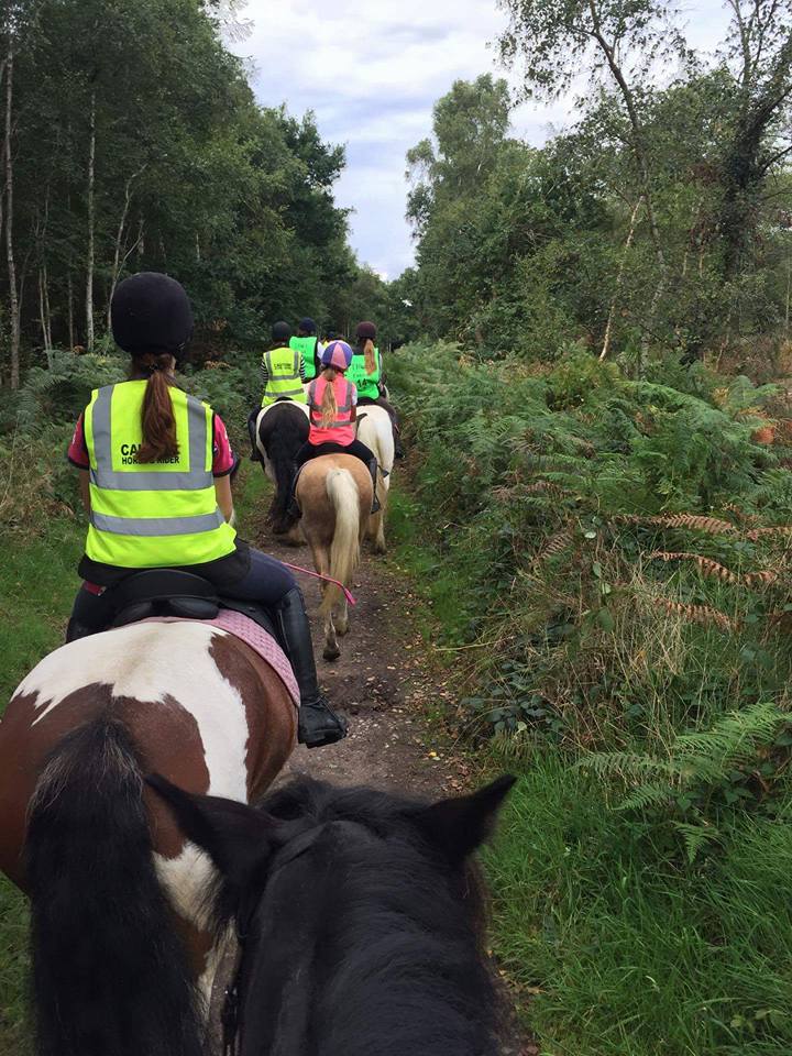 PAAC-Walk-Outs-Riders-in-a-row Walk Outs at Fort Widley Equestrian Centre, Portsmouth